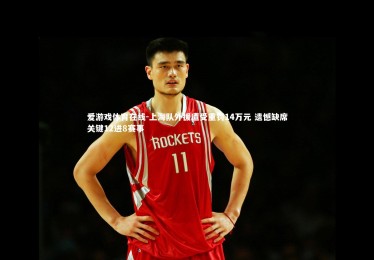 爱游戏体育在线-上海队外援遭受重罚14万元 遗憾缺席关键12进8赛事
